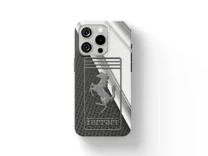 Ferrari Cover in Silicone Smartphone Design Personalizzabile